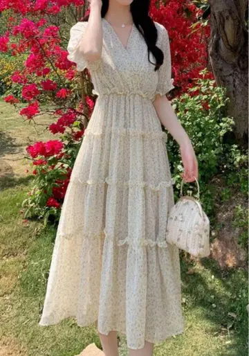 [새상품급] 꽃무늬 원피스 선착순