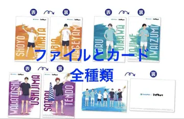 하이큐 오리지널 클리어 파일 클리어 카드 전 종류 훼미리마트