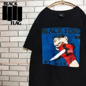 BLACK FLAG 블랙 플래그 MY WAR 티셔츠 새상품급 PUNK!