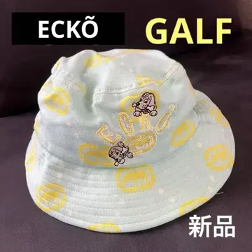 새상품 GALFY 갈피 에코 모자 버킷햇 프리 사이즈 자수