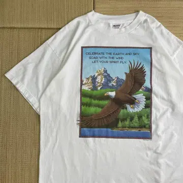 90년대 미국 생산 human-i-tees 휴머니티 새 티셔츠 XXL