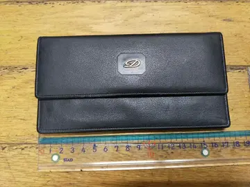 S.T. Dupont 블랙 3단 폴더형 지갑