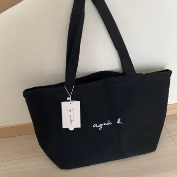 아녜스베 토트백 블랙 미사용 새상품