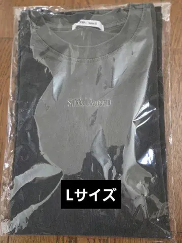 SUGA AgustD D-DAY JAPAN 티셔츠 L 사이즈