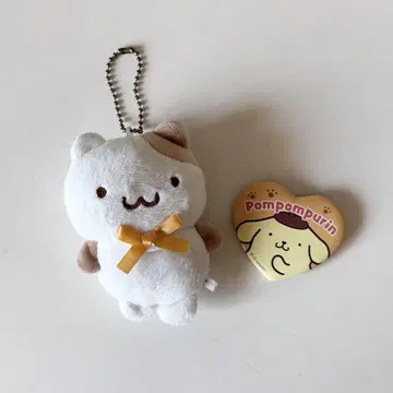 산리오 머핀 마스코트 키링 폼폼푸딩