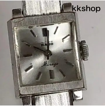 RADO 라도 아날로그 손목시계 실버 여성용 브랜드