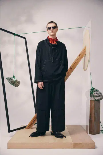 Sasquatchfabrix cargo pants 24 FW 블랙