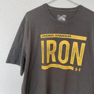 UNDER ARMOUR IRON 티셔츠 언더아머 구제 XL
