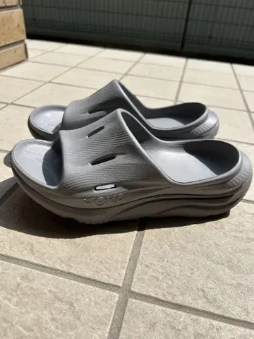 HOKA ORA RECOVERY SLIDE 3 그레이