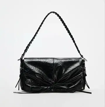 ZARA 개더 숄더백