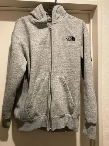 THE NORTH FACE 그레이 집업 후드티 속기모