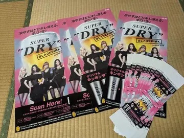 BLACKPINK SUPER DRY 포스터 4세트