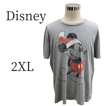 Disney 디즈니 그레이 티셔츠 컷소 2XL(3L)