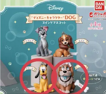 디즈니 캐릭터 DOG 스윙 마스코트 가챠가챠 캡슐 토이