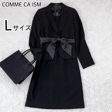 COMME CA ISM 컴사 이즘 셋업 원피스 블랙 L