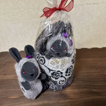 새상품 안나수이 ANNA SUI 그로브 홀더 키링 토끼 로고