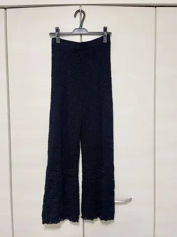 레이스 크로셰 팬츠