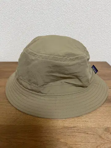 파타고니아 L/XL 웨이브페어러 버킷햇 모하비 카키