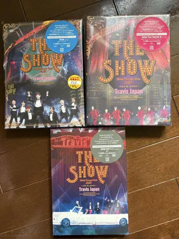 [ Travis Japan ] THE SHOW 데뷔 콘 DVD 세트