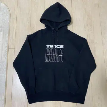TWICELIGHTS 후드티 XL 블랙