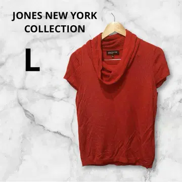 JONES NEW YORK COLLECTION 빨간색 카울넥 L