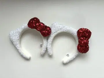 Hello Kitty 스팽글 헤어밴드 유니버셜