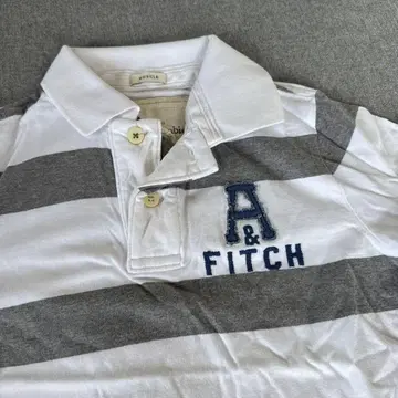A&F 스트라이프 피케 셔츠