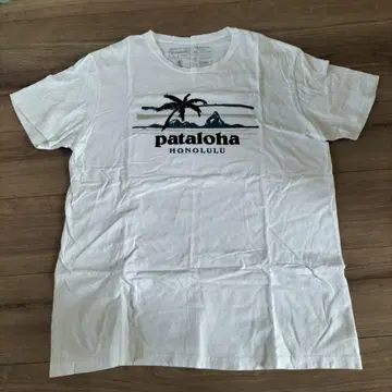 patagonia pataloha T셔츠 L 사이즈 화이트