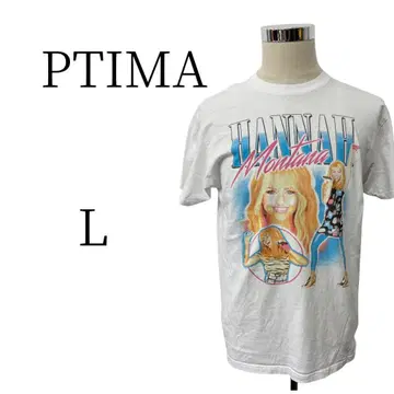 새상품급 PTIMA 쁘띠마 화이트 티셔츠 L