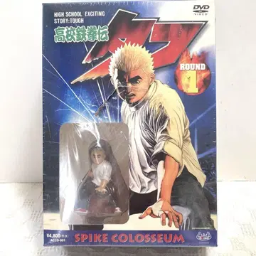 하자 있는 상품 (상자 찢어짐) 고교철권전 터프 ROUND1 DVD