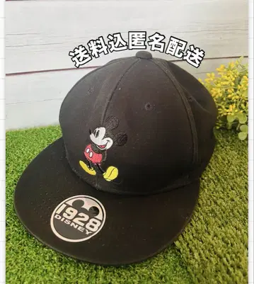 미키마우스 캡 Disney 블랙 모자 미키 블랙