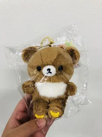 산엑스 리락쿠마 매달기 봉제 인형