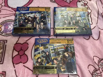 SixTONES GOLD 앨범 3가지 형태