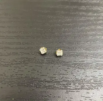 아나토메탈 16G 프린세스 컷 젬 엔드 나사식