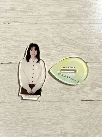 네가 마음을 주었으니까 아크릴 스탠드, 아메쨩 태양군 세트