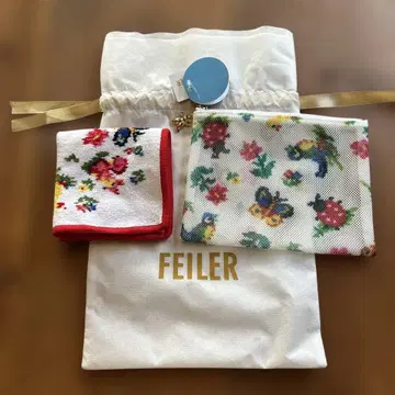 FEILER 꽃과 동물의 파우치