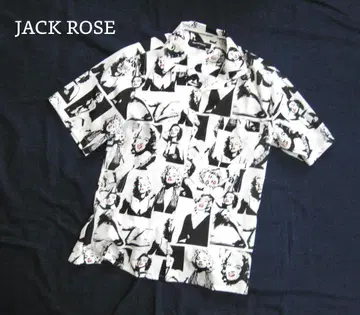 JACK ROSE 마릴린 몬로 반팔 셔츠 사이즈 4