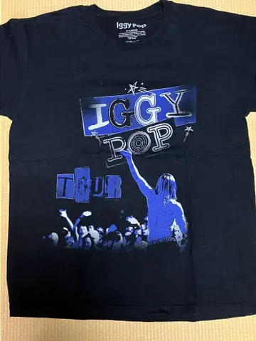 Iggy Pop 2025년 내한 티셔츠