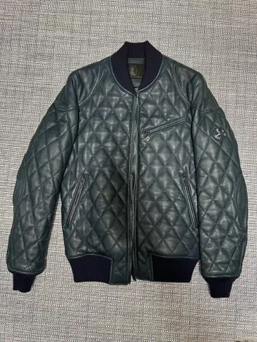 HYSTERIC GLAMOUR 가죽 자켓 남성용 S 사이즈