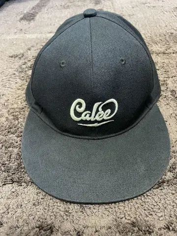 CALEE 캡 스냅백 블랙