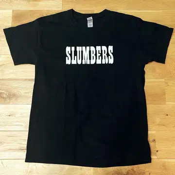 GILDAN 후지와라 히로시 2500장 SLUMBERS T셔츠 블랙