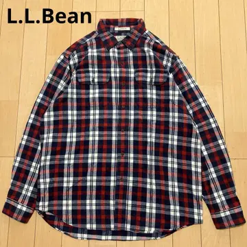 L.L.Bean 엘엘빈 긴팔 셔츠 체크 L 사이즈