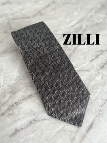 ZILLI 블랙 넥타이
