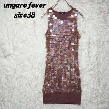 ungaro fever 웅가로 피버 슬리브리스 원피스 38