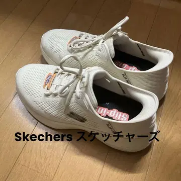 Skechers Slip-Ins 화이트 스니커즈