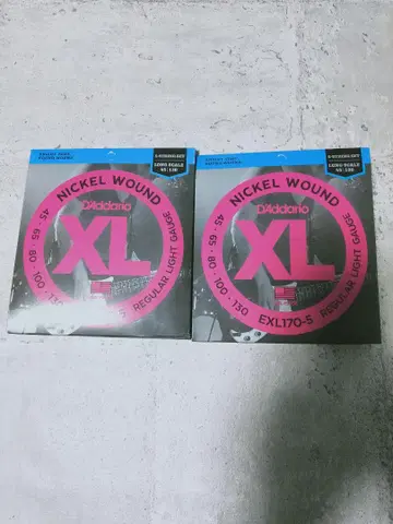 D'Addario EXL170-5 Nickel Wound 2세트