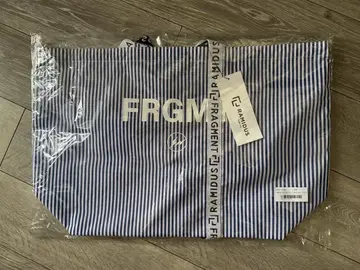 [즉시 완판] RADIUS FRAGMENT TOTE BAG (LL) 블루