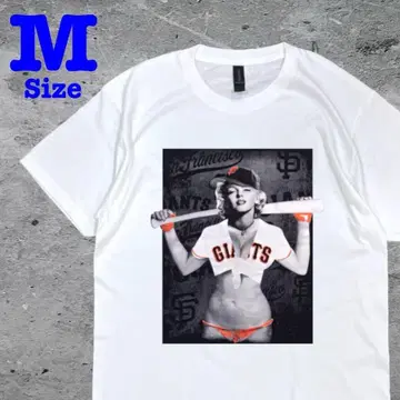 샌프란시스코 자이언츠 반팔 티셔츠 마릴린 몬로 화이트