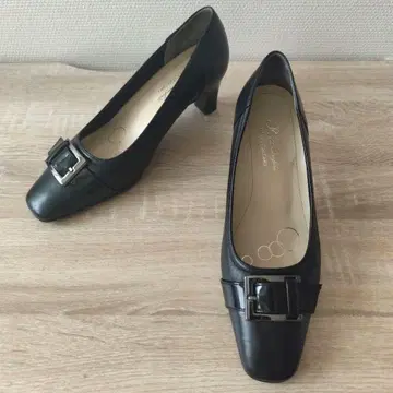 [ 새상품급 ] 리즈컴포트 펌프스 가죽 23cm EEE 일본제