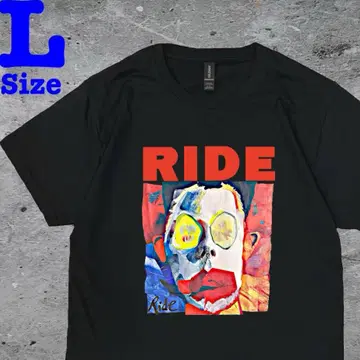 RIDE 라이드 Going Blank Again 반팔 티셔츠 블랙